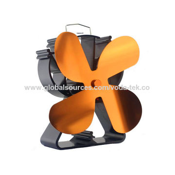 Buy Wholesale China Small Heat Powered Stove Fan Eco-friendly Fireplace ...