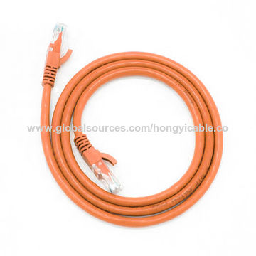 Cat6 Patch Cord UTP 1 Meter network cable strand copper ultra flexible high speed fluke test passed for sale at factory direct price
