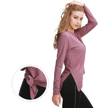 long t shirt with slits on the side