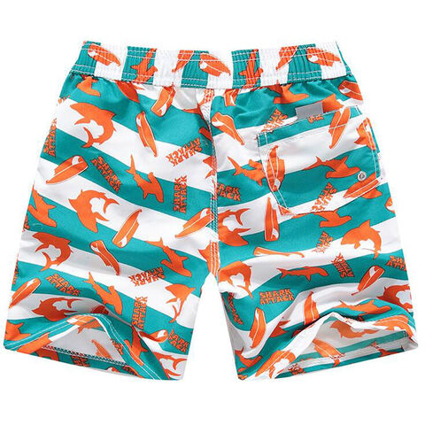 Nouveaux Shorts de Plage pour Enfants, Short de Surf, Maillot de Bain Personnalisé pour Enfants, Vêtements de Sport Rayés pour Garçons for sale at factory direct price