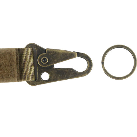 8 Pack Key Clip Key Ring - Carabiner Metal Keychain Clip - Key
