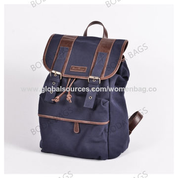 Buy Wholesale China High Quality Ladies' Casual Canvas Backpack