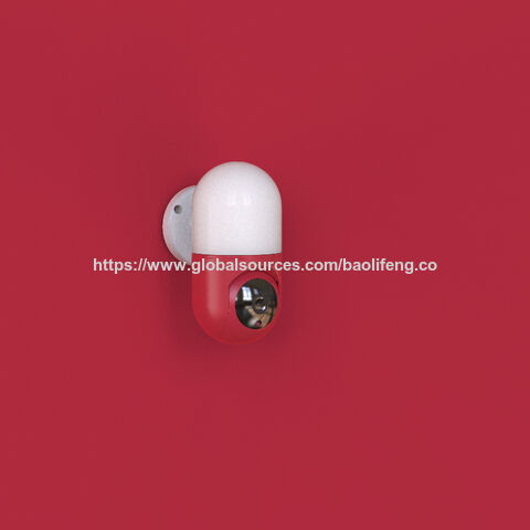 Neue Auto-Tracking-Bewegungserkennung Nachtsicht Audio CCTV Sicherheits-Wandlampe Drahtlose WiFi IP-Kamera