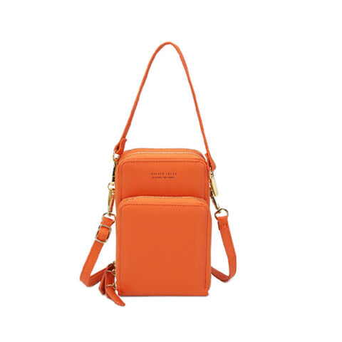 Bolsa de ombro feminina multifuncional de design de moda por atacado para celular