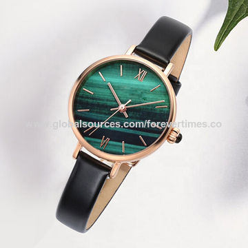 Bulk Buy China Wholesale Round Shape Ultra Thin Minimalist Lola Rose Style  Peacock Mountain Texture Green Dial Women Watch $13 from Forever Times Co.,  Ltd. | Globalsources.com