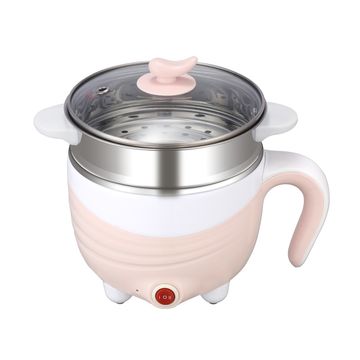 Mini Ramen Cooker, 1L Noodles Pot, Multifunctional Electric Cooker