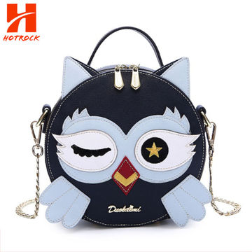 Girls Owl Crossbody Bag