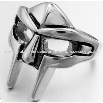 Inhalen kop Herrie Buy Wholesale China Fashion Iron Man Polished Silver Stainless Steel Ring,  Rings For Men, Custom Made Titanium Ring & Stainless Steel Ring, Men's Ring  at USD 2 | Global Sources