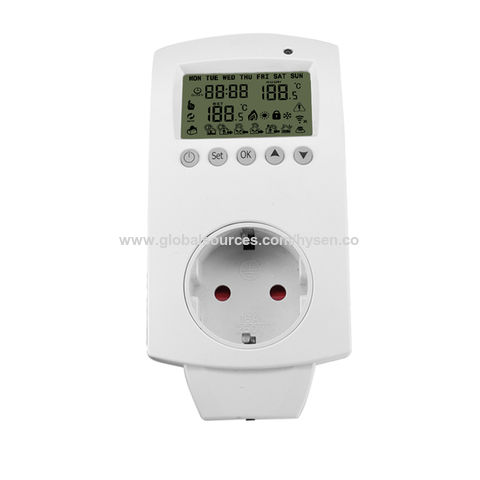 Digital Electrical Uk Plug Timer Socket 7 Day Weekly Programmable ...