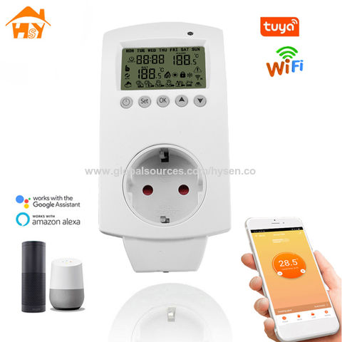 Buy Wholesale China 7 Day Programmable Socket Wifi Thermostat Digital ...