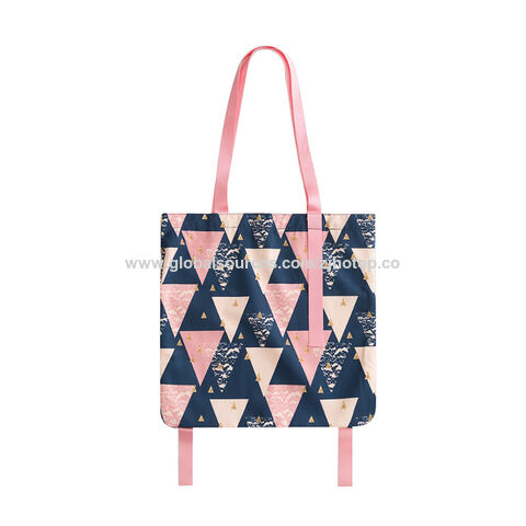 Bolsa de compras de algodón colorida con asa de etiqueta personalizada - Ideal para regalos y promociones al por mayor for sale at factory direct price
