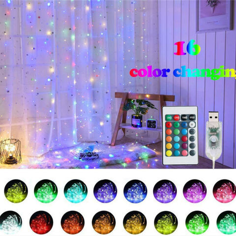 Tiras de luces LED inteligentes, control remoto por aplicación, para dormitorio, cocina, armario, TV, fiesta