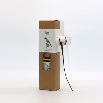 Buy China Wholesale 100ml Reed Diffuser In Round Glass Bottle With ...