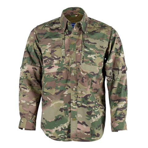 Camuflaje Softair Uniforme de combate Camisa militar Algodón Ropa táctica