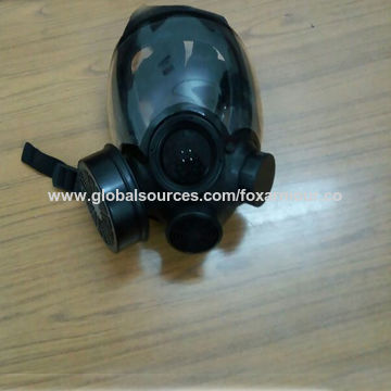 قناع غاز، جهاز تنفس مع واقي وجه كامل وثلاثة فلاتر for sale at factory direct price