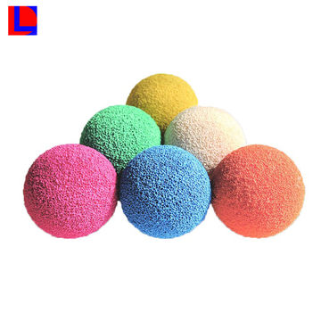 Clean Out Ball, Medium/Soft Sponge, 3, First Grade Natural Rubber
