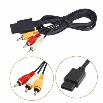 Video Game Console Accessories Consola Audio Video Av Cable Adapter ...