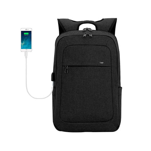 Großhandel USB-Anschluss 15,6 Zoll Business Slim Commute Laptop Rucksack für Herren for sale at factory direct price