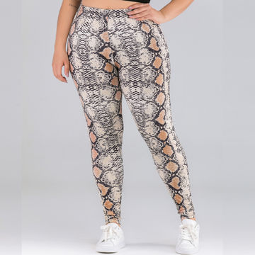 womens snake print leggings