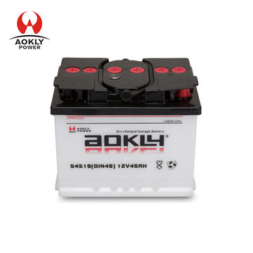 DIN45-54519 Lead Acid Maintenance Free Mf Auto Car Battery 12V 45ah - China  Mf Car Battery, Mf Auto Battery