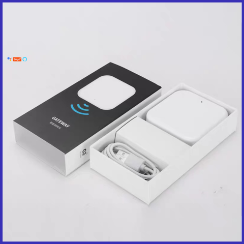 Wifi bluetooth gateway untuk sistem rumah Tuya IoT hub menerima disesuaikan for sale at factory direct price