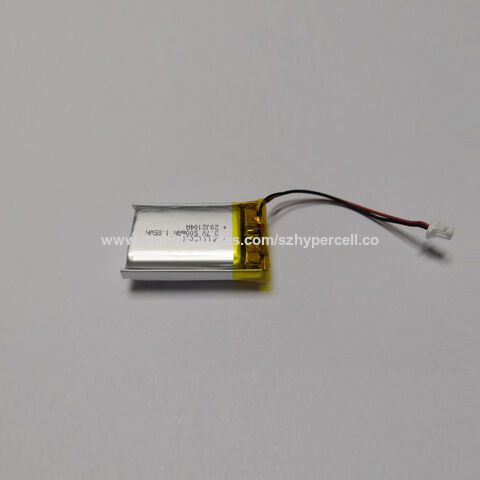 3.7v Lipo Battery 902030 500mah Rechargeable Lithium Polymer Battery ...