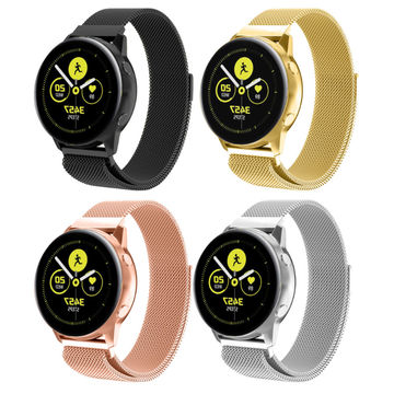 For Samsung Galaxy Watch Active 40mm Bands, Stainless Steel