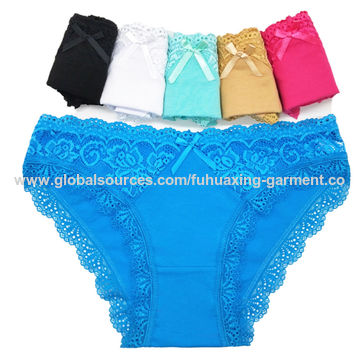 New Underwear Women's Bacteriostatic Cotton Crotch MID Waist Panty Large  Breathable Sexy Lace Bow Three-Point Briefs - China Underwear and Lingerie  price