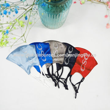 Custom Mask Logo Silk Face Mask Wholesale Adult Washable Reusable