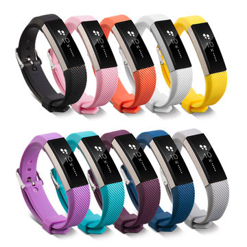 Remplacement du bracelet Pour montre sport en silicone Pour Fitbit