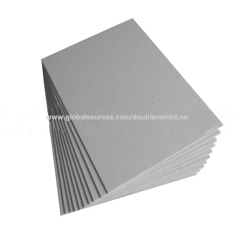 Grey Paperboard and Straw Board Paper on New Bamboo Paper
