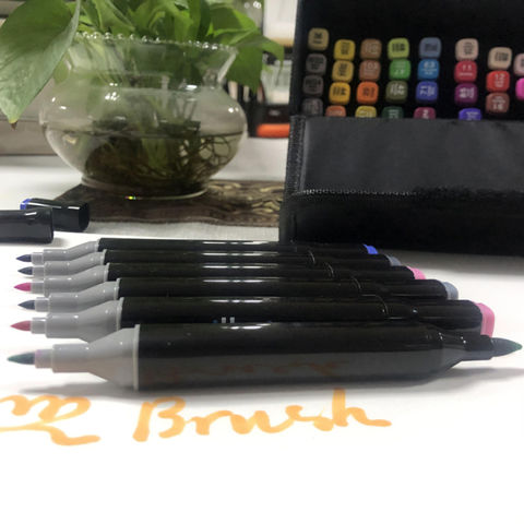 Buy Wholesale China Alcohol Permanent Marker,48 Colors Customized Bags