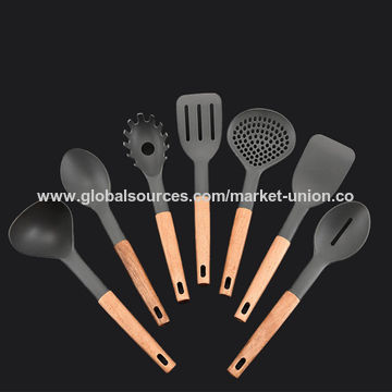 7Pcs Colorful All Silicone Kitchen Utensils Wholesale