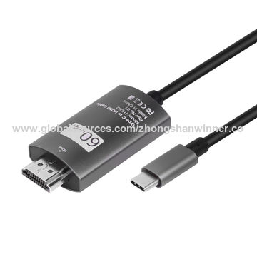 USB C auf HDMI Kabel 4K@60Hz Adapterkabel Typ C auf HDMI Kabel (Thunderbolt 3 kompatibel) - Hochwertiges Kabel für Geschäftskunden
