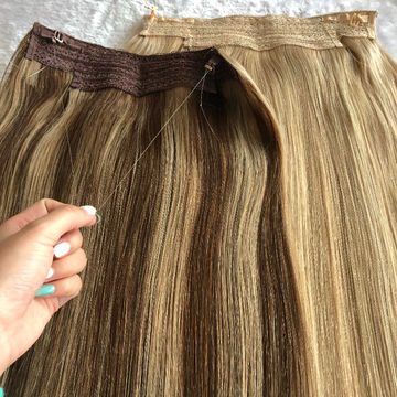 100 g human halo 2024 hair extensions double weft