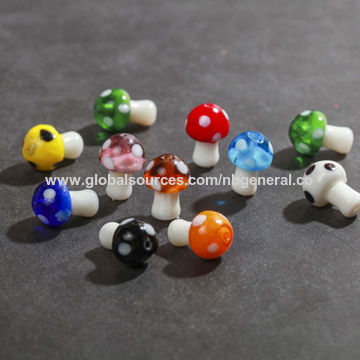 Buy Wholesale China Glass Mushroom Stone Beads For Bracelet Necklace  Jewelry Making & Glass Beads For Jewelry Making at USD 0.83