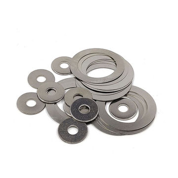 WKOOA Shim Washers Stainless Steel Ultrathin Gasket Thin Flat Washer Pack of 100-13x19x0.1 