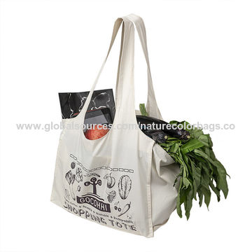 cotton grocery tote