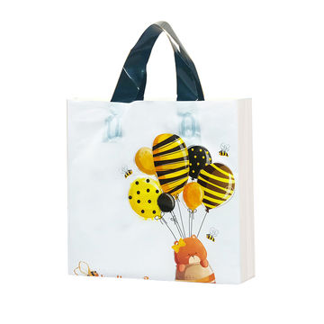 Wholesale Plastic Gift Bags Custom Logo Printed, Custom Logo
