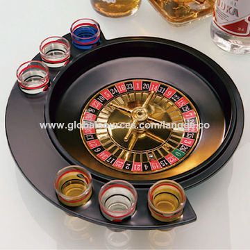 Casino Adult Russian Lucky Shot Glass Roulette Party Drinking Game