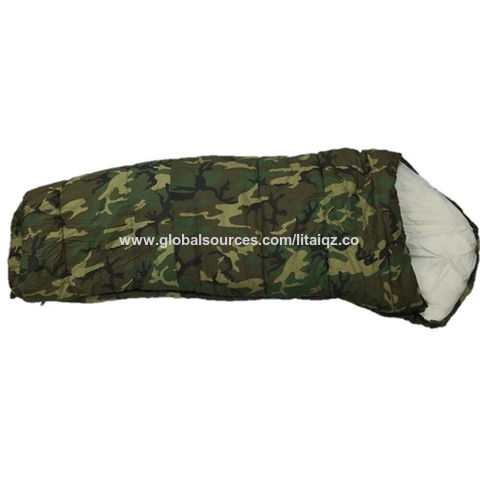 Original Military Woodland Camo Poncho Liner Woobie Blanket