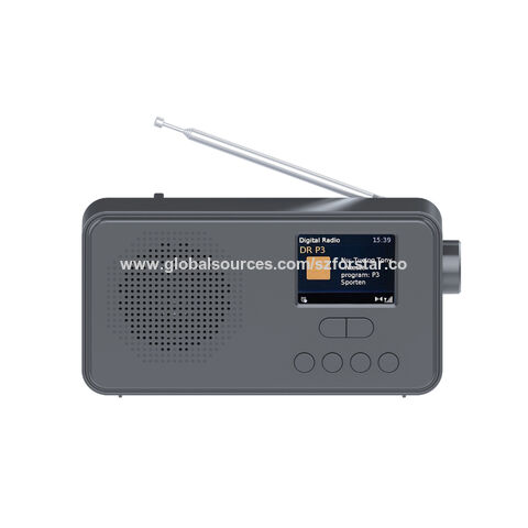 Buy Wholesale China Portable Dab/fm Socket Radio With Color Display  Screen,alram Clock Function. & Dab Radio at USD 17.68