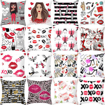 valentine pillow cases