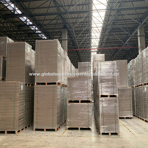 Buy Wholesale China Thick Grey Chip Board 1.3mm Carton Paper