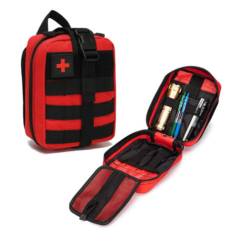 4 Pcs First Aid Paramedic Tools Set Nurse Kit Black