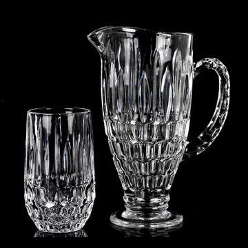 Drinking Glassware Glass Water Jug Set Glass Pitcher with Glass