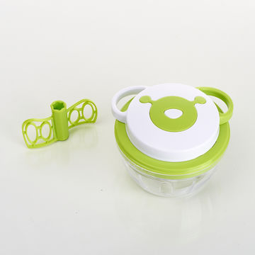 Buy Wholesale China 470ml Little Bear Shaped Pull Chopper ,with A Sharp  Blade To Cut Vegetables & Vegetable Chopper at USD 1.99