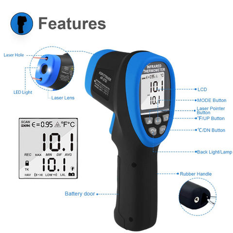 HoldPeak HP-1500 IR Thermometer