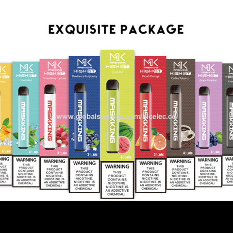 China Maskking Vape Device in Disposable electronic hookahs on Global ...