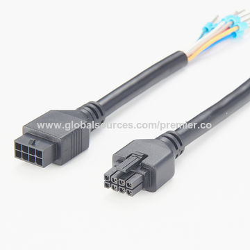 Cable Assembly 1m Power to Power 8 to 8 POS F-F Crimp to Crimp 20AWG 245132-0810 2 Items 
